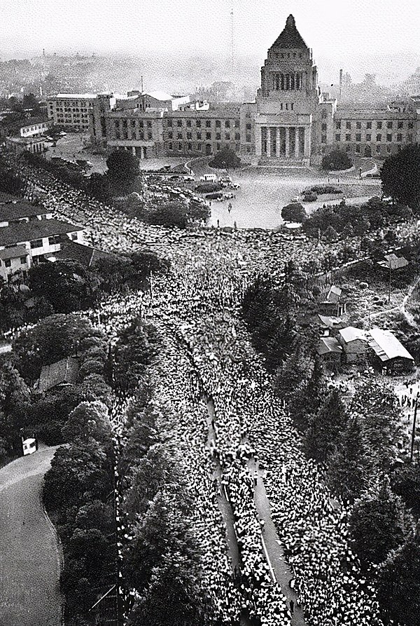 1960 Protests Against The United States Japan Security Treaty 07